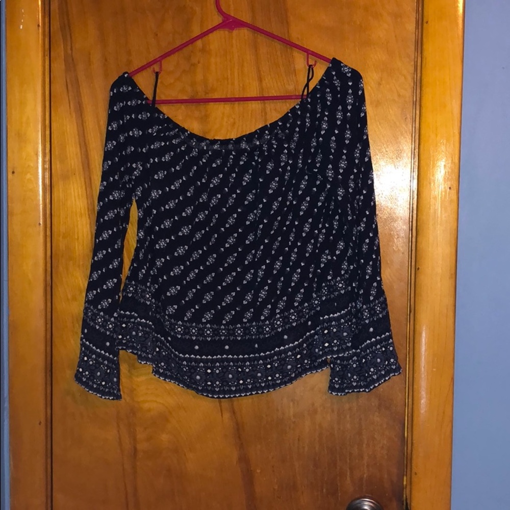 Off the shoulder shirt